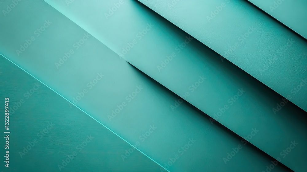 Aufkleber abstract teal green diagonal lines background texture image