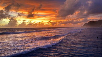 UGC.  Unimaginably Beautiful Ocean Sunset