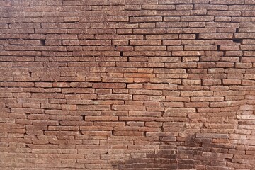 Texture of the brick walls     