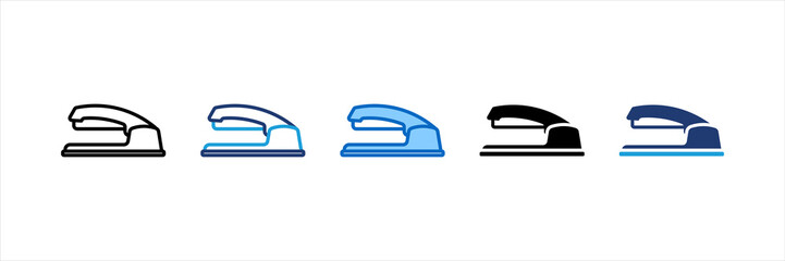 Stapler Multi Style Icon Set