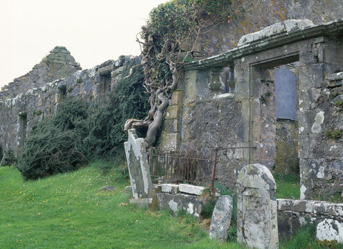 Ruins CIll Chriosd aka Kilchrist Isle of Skye Scotland 16th century