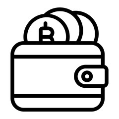 wallet Line Icon