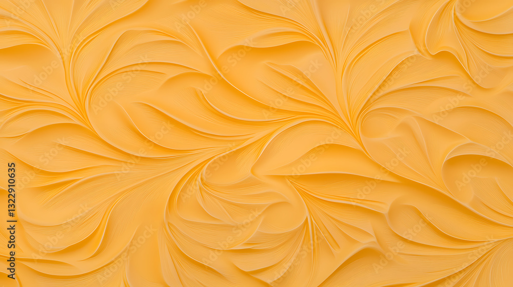 Poster textured yellow background interior design digital image soft lighting abstract elegant patterns for