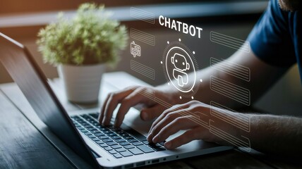 Explainable AI, Interact with AI artificial intelligence virtual assistant chatbot in concept of AI artificial intelligence prompt engineering, AI deep learning to use generative AI for work support