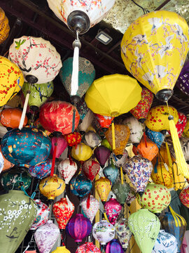Traditional silk lanterns