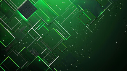 Innovative digital design abstract background graphic art green palette high-tech environment modern viewpoint