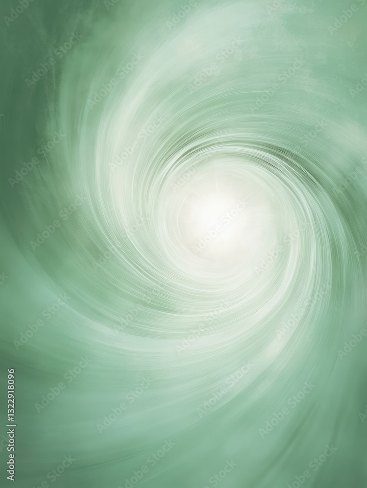 Aufkleber serene turquoise vortex background a swirling gentle energy captivating visual gradient abstract con