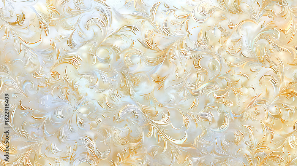 Poster elegant floral pattern design abstract background digital art soft colors close-up decorative concep