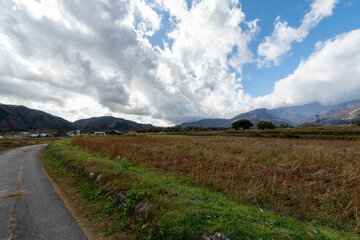 Historic old road “Salt Road” which is also a long distance hiking course and its surroundings