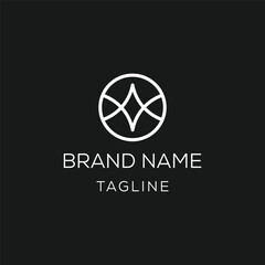 Alphabet WM or MW illustration monogram vector logo