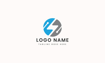 Professional s logotype template Flat design