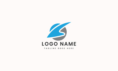 Professional s logotype template Flat design