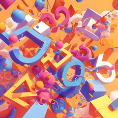 A collection of abstract patterns featuring fractal designs, geometric shapes, and organic forms in various artistic styles, including watercolor, digital, and minimalist aesthetics, with a diverse co