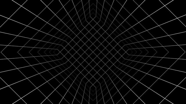 grid background wireframe line