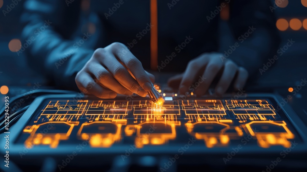 Poster harnessing alternative energy intelligent grid control hub insights