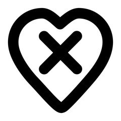 Obraz premium love icon