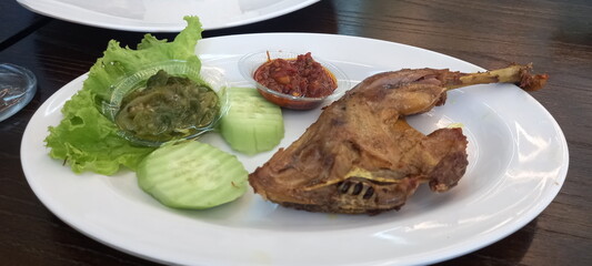 various kinds of traditional Minangkabau cuisine
