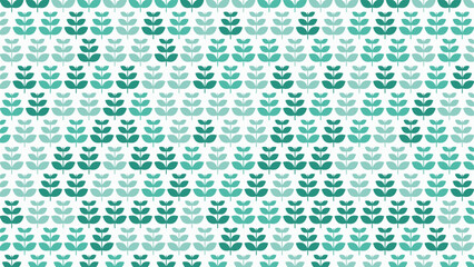 abstract green leaves seamless pattern background