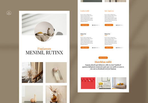 Portfolio Newsletter Template