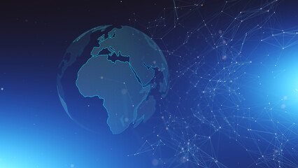 Globe  background concept