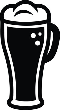 recommend clip art: beer glass bottle icon symbol. beer vector illustration