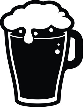 recommend clip art: beer glass bottle icon symbol. beer vector illustration