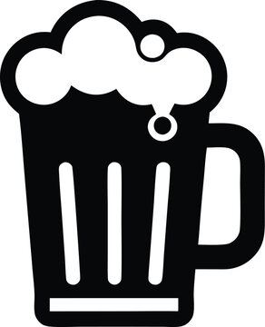 recommend clip art: beer glass bottle icon symbol. beer vector illustration