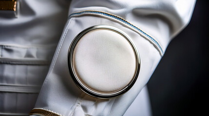 Space Suit Patch Mockup – Astronaut Mission Branding
