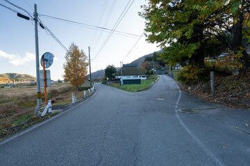 Historic old road “Salt Road” which is also a long distance hiking course and its surroundings