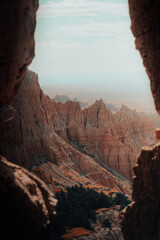 Notch trail, badlands national park