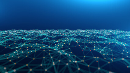 Science and technology background concept