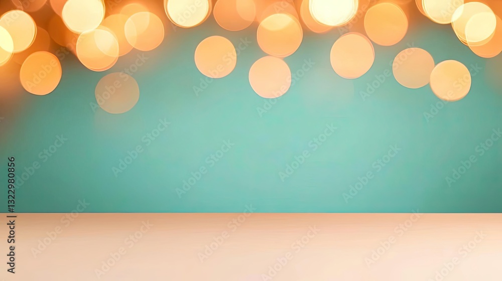 Poster minimalist graphic design abstract background idea. a serene background with soft lighting and vibra