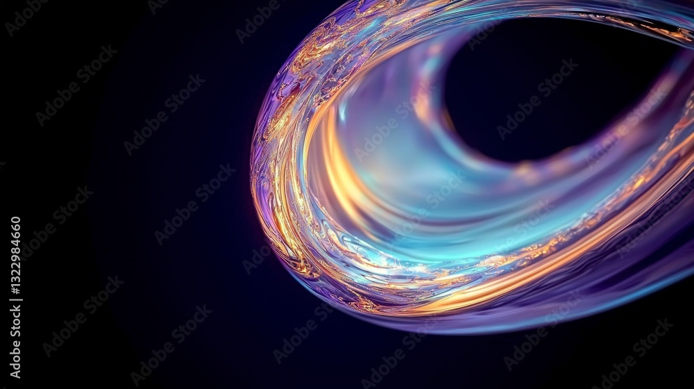 Poster abstract swirling vortex colorful dynamic high resolution background