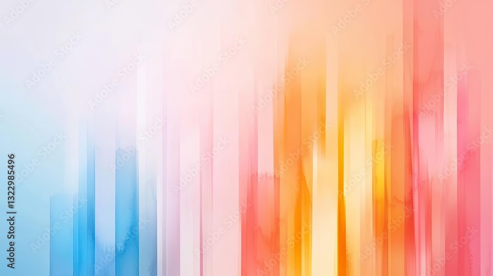 Poster digital watercolor painting abstract background concept. a vibrant abstract background with dynamic 