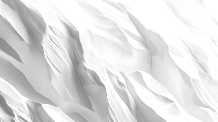 Obraz premium Pristine White Minimalist Canvas with Subtle Textures and Soft, Flowing Waves for Creative Backgrounds