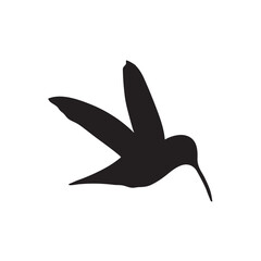 hummingbird vector silhouette
