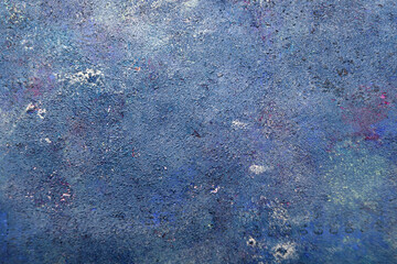 Obraz premium dirty background in blue color