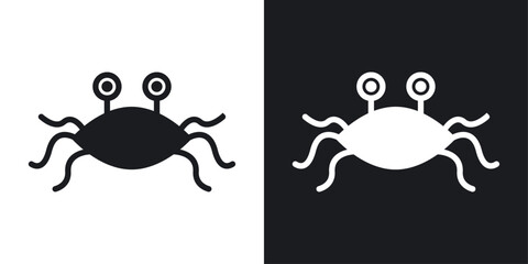 Spaghetti Monster Flying icons pack in solid style