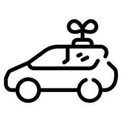 toy car Line Icon