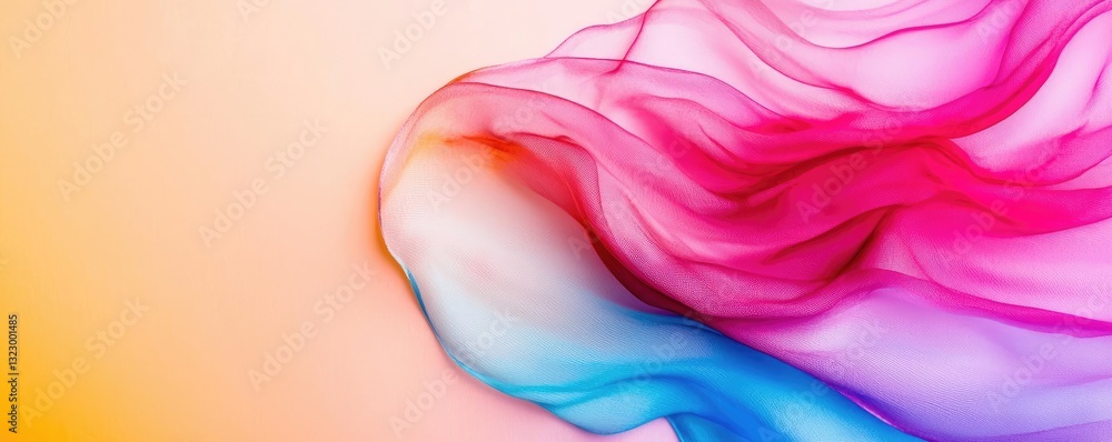 Aufkleber digital watercolor painting abstract background concept. an abstract representation of emotions thro