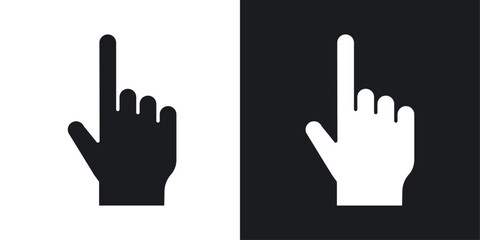 Cursor icons pack in solid style