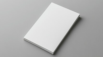 Stack of Blank Paper Mockup