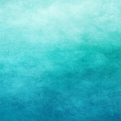 Soft and glowing blue-green gradient texture background, Generative AI