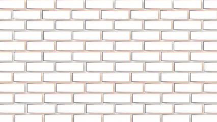 Obraz premium White brick wall background pattern . building architecture brick wall concrete abstract backgrounds 