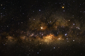 stars in space dust in the universe and milky way galaxy