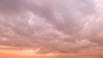 beautiful sunrise goldish clouds on the sky bg - photo of nature
