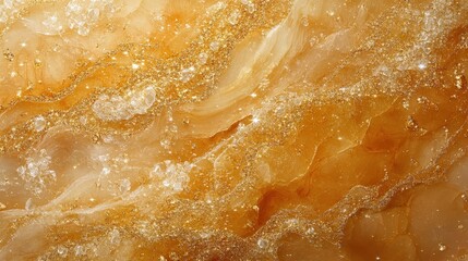 Obraz premium Realistic Gold and Silver Surface with Shimmering Textures