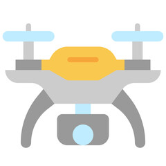 drone flat icon