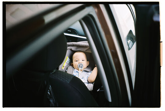 Baby in the car 