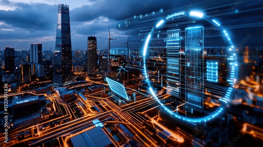 Poster harnessing alternative energy in smart power distribution networks